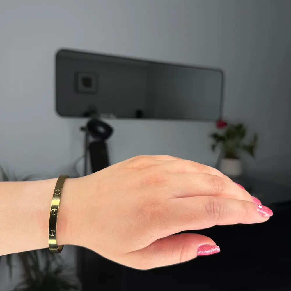 Kadın Çelik Bileklik & Altın Rengi BLK010