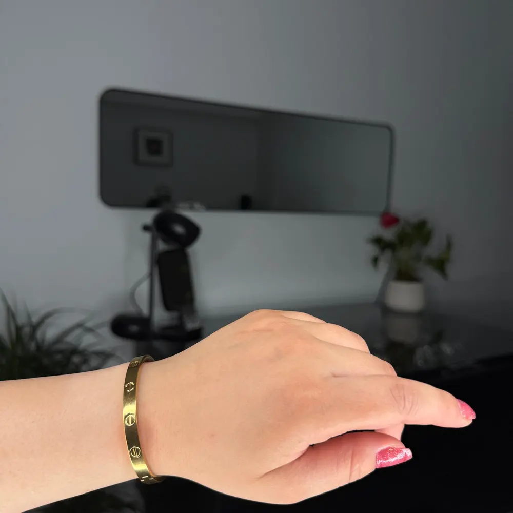 Kadın Çelik Bileklik & Altın Rengi BLK022