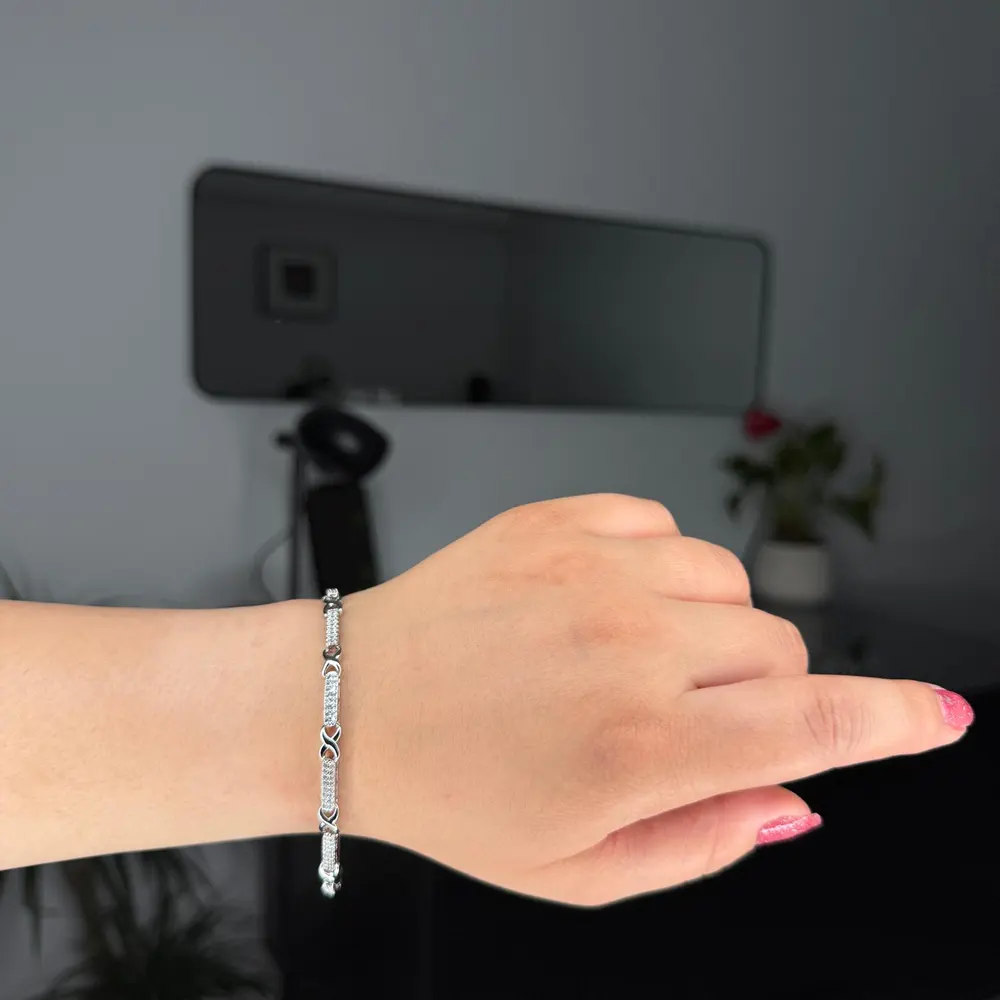 Kadın Çelik Bileklik & Altın ve Gümüş Rengi BLK024